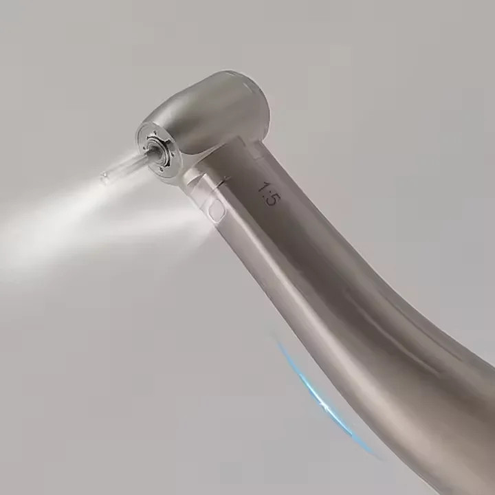 Dental 1:5 increasing Fiber Optic Contra Angle Fit for E-type electric motor
