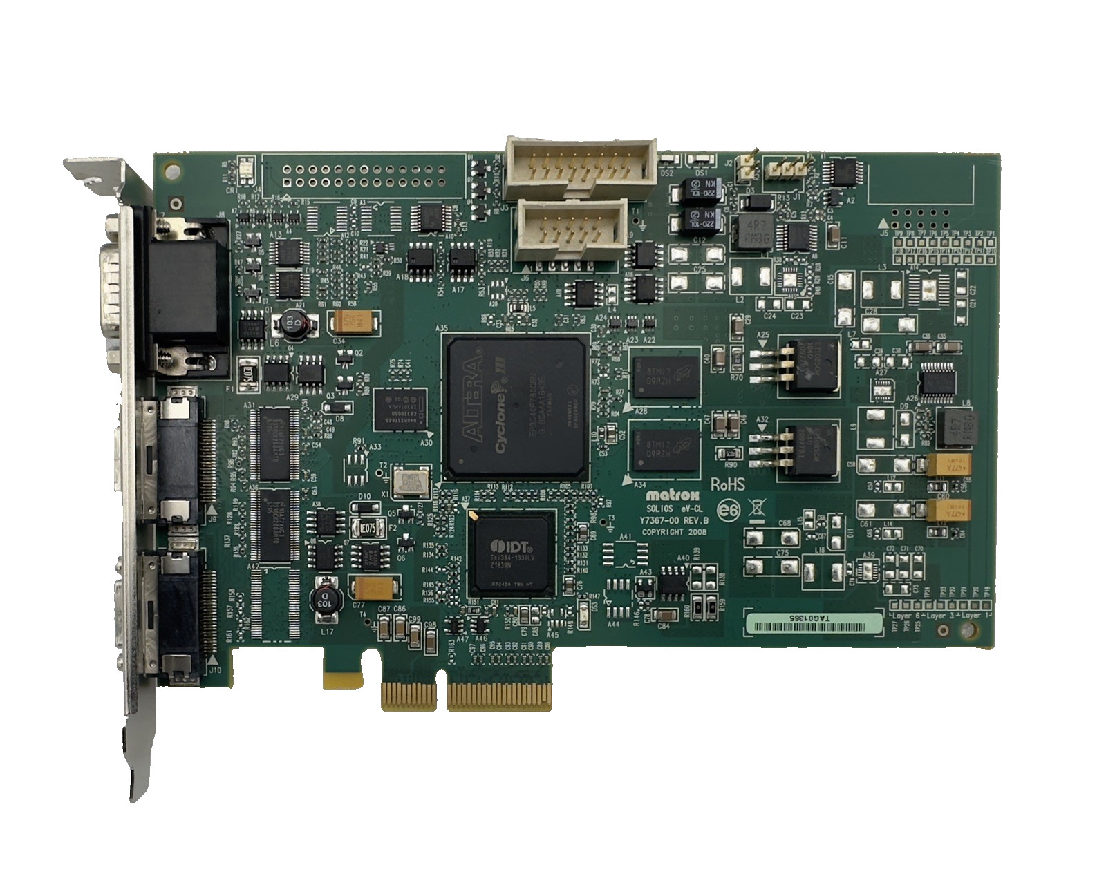 MATROX SOLIOS eV-CL Y7367-00 REV.B, SOL2MEVCLB* – FAST SHIPPING