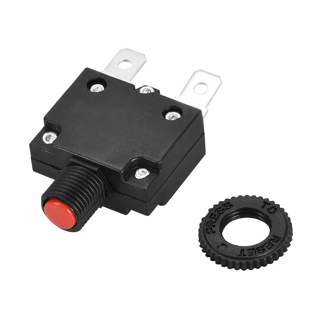 2x 3/9/15/16/30A Push Button Circuit Breaker Overload Protector Manual Reset USA