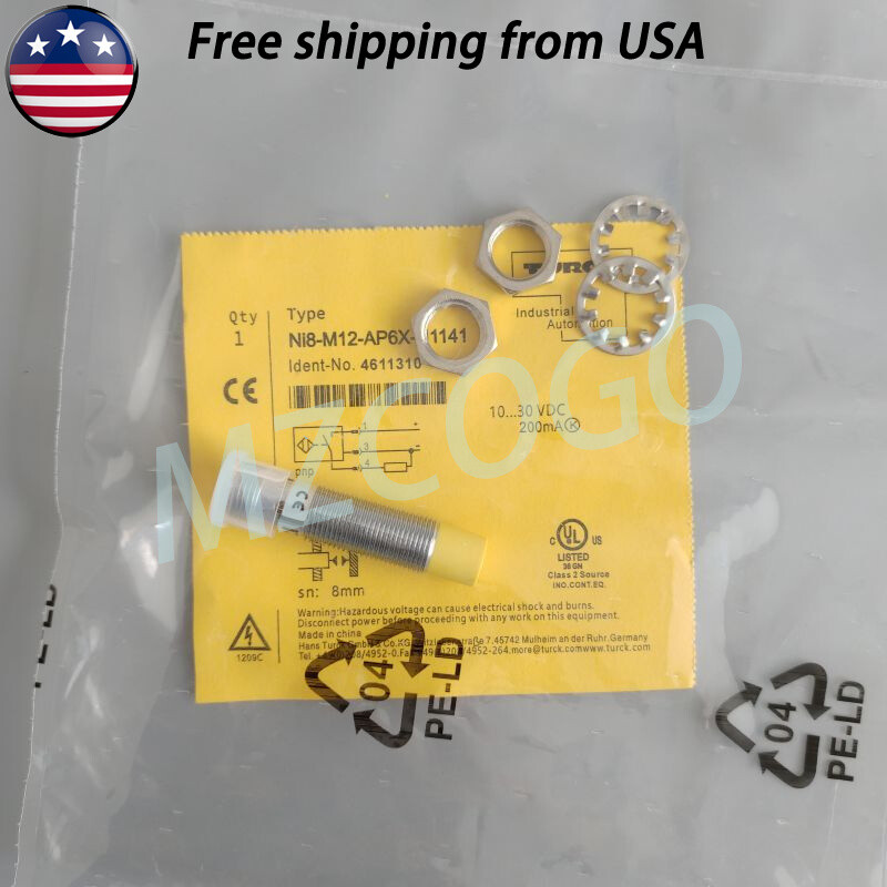 Brand New For TURCK Ni8-M12-AP6X-H1141 Proximity Switch sensor Shipped from USA