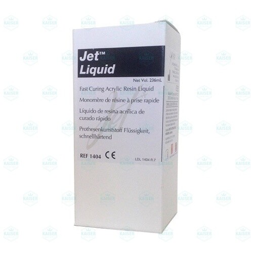 Lang Jet Denture Repair Acrylic Resin Liquid Self Cure (8 oz ) 236 ml #1404