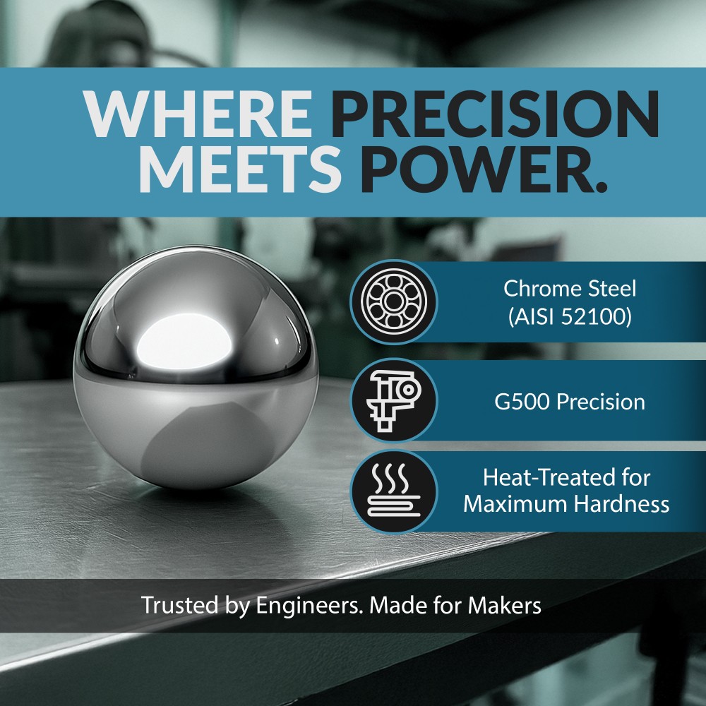 (1 Kg) 3mm AISI316 Stainless Steel G500 Precision Ball
