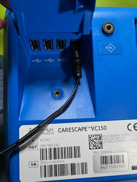 GE Carescape VC150 Vital Signs Monitor w/ Accessories (C296)