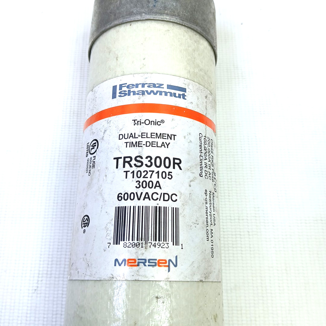 TRS300R Tri-Onic 300A 600V AC/DC Time Delay Fuse Mersen Ferraz Shawmut NEW