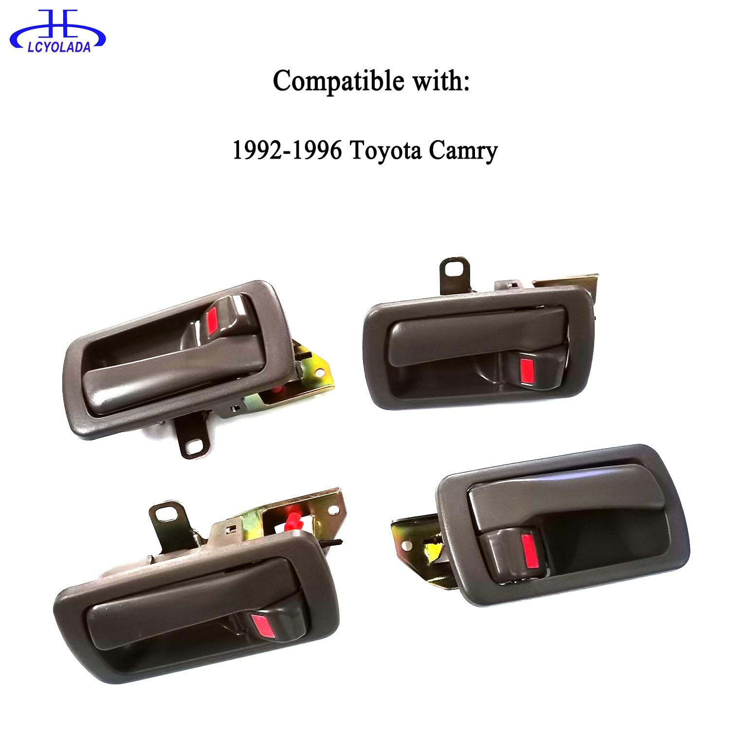 Set of 8 OEM Toyota Camry Door Handles 1992-1996 Interior Exterior Replacement