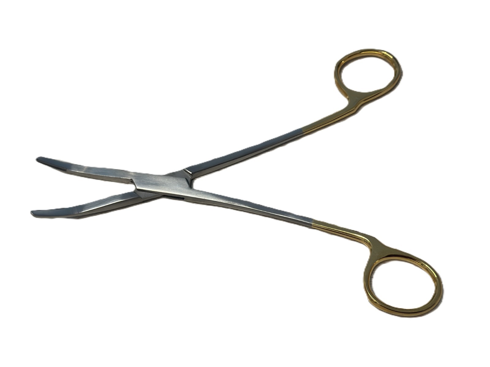 Curved Surgical Scissors Gold Handle Tungsten Carbide TC Dissecting Shears