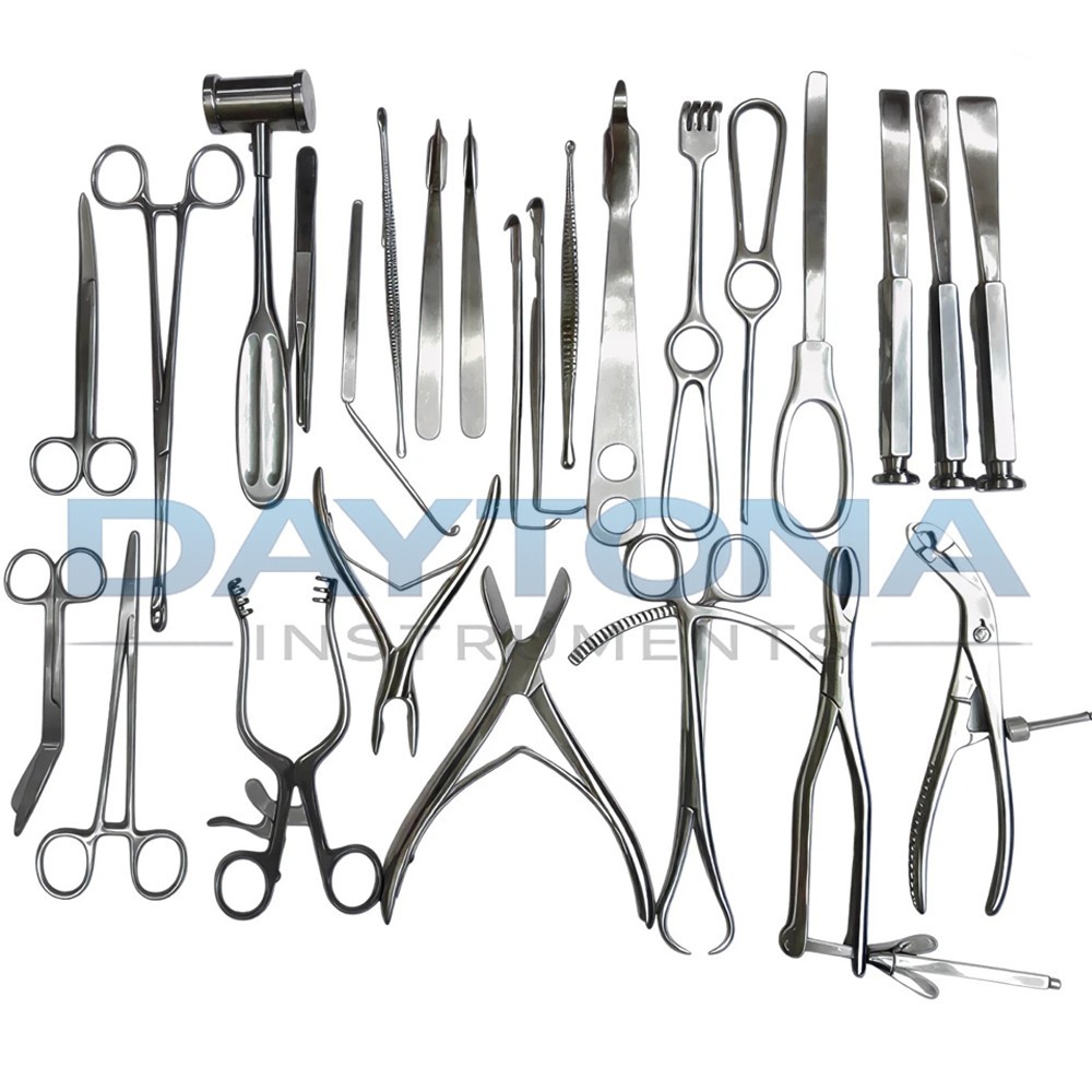 Basic Orthopedic Surgery Kit German Orthopedic Surgical instruments Set of 25 PC