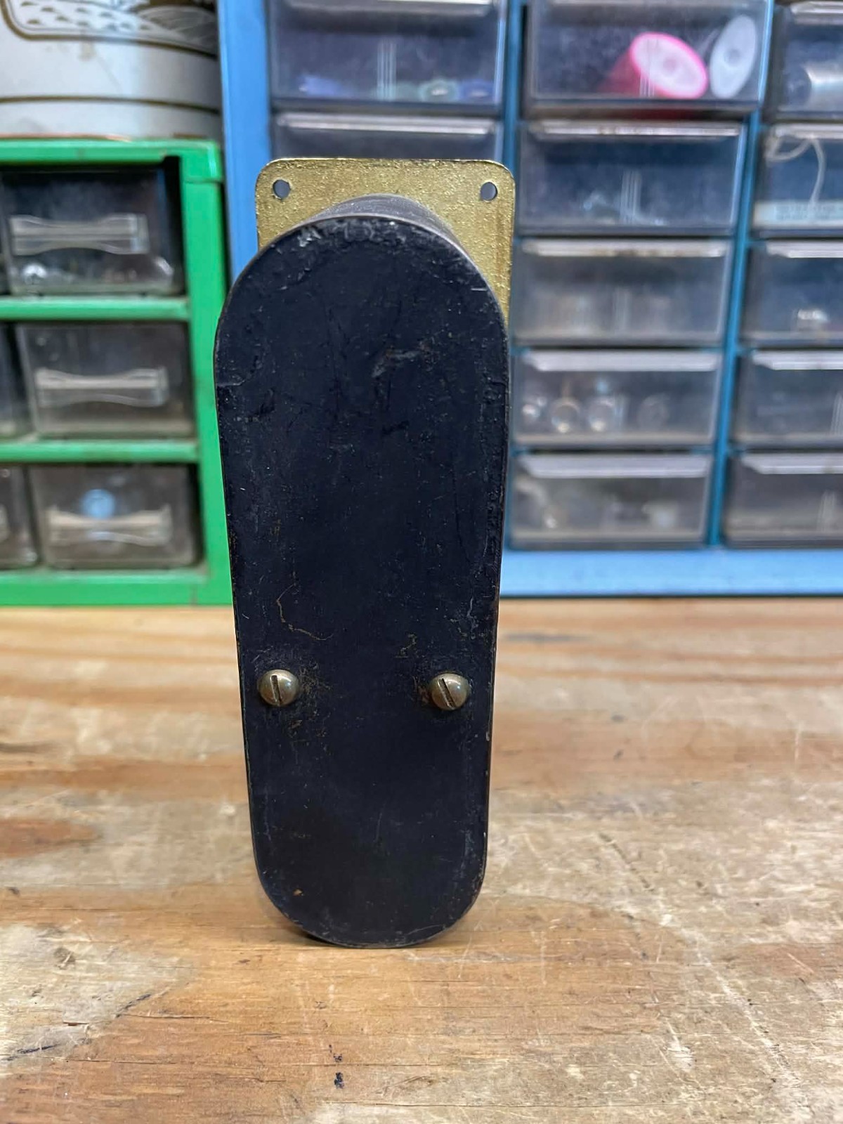 Vintage TL or TCL Electrical Instrument Brass Piece Unknow Model MAKE OFFER