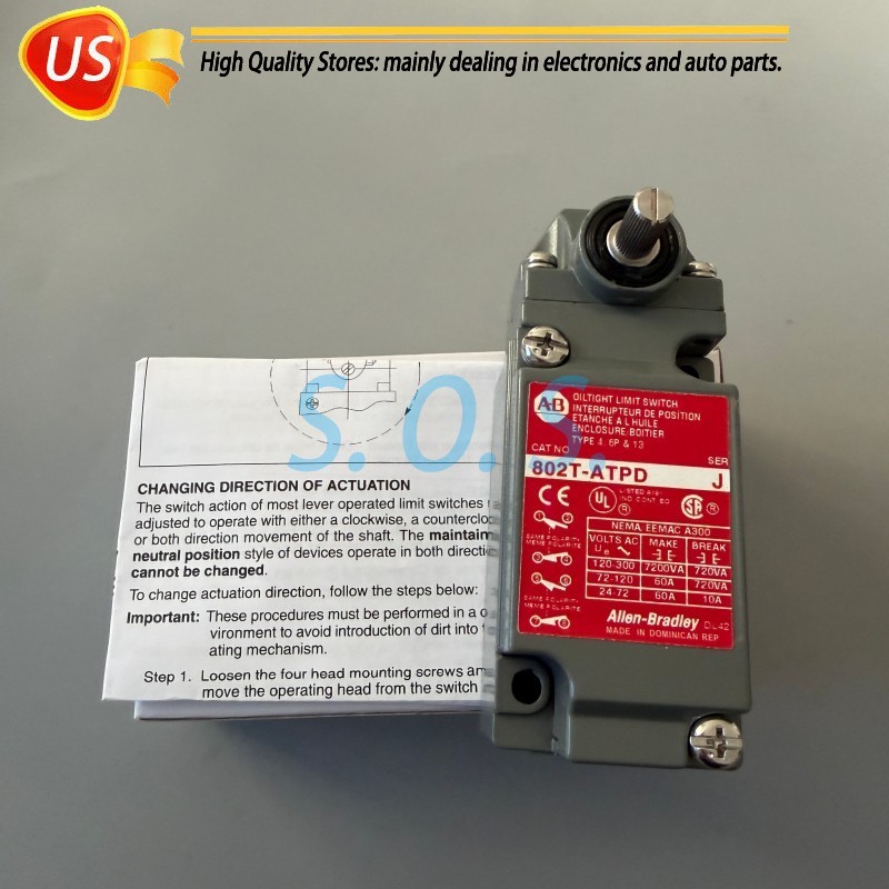 NEW FOR ALLEN BRADLEY AB 802T-ATPD 802TATPD Oil Tight Limit Switch