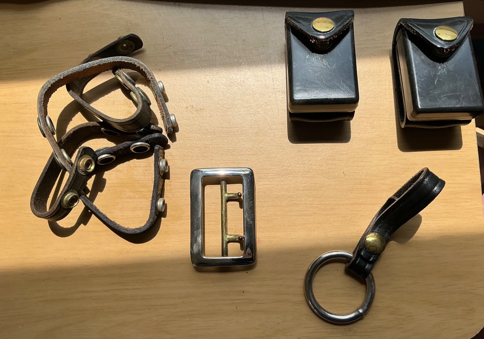 Bianchi B2 Belt 32″ Model B2M & cuffs, case, keepers + 520 GIFT see last photo
