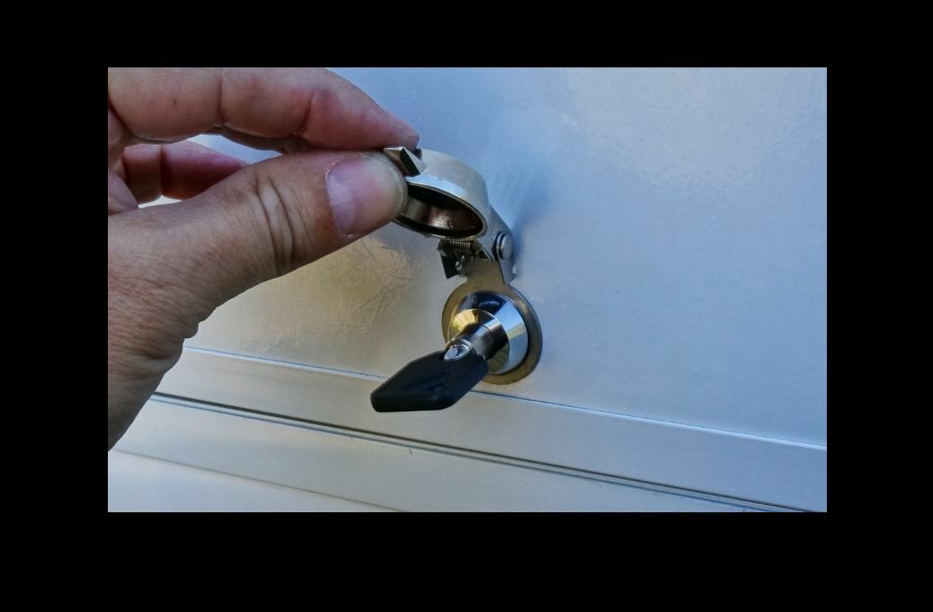 Metal Cam Lock Dust Covers Spring Loaded w/ Gasket Weather Resistant &Decorative