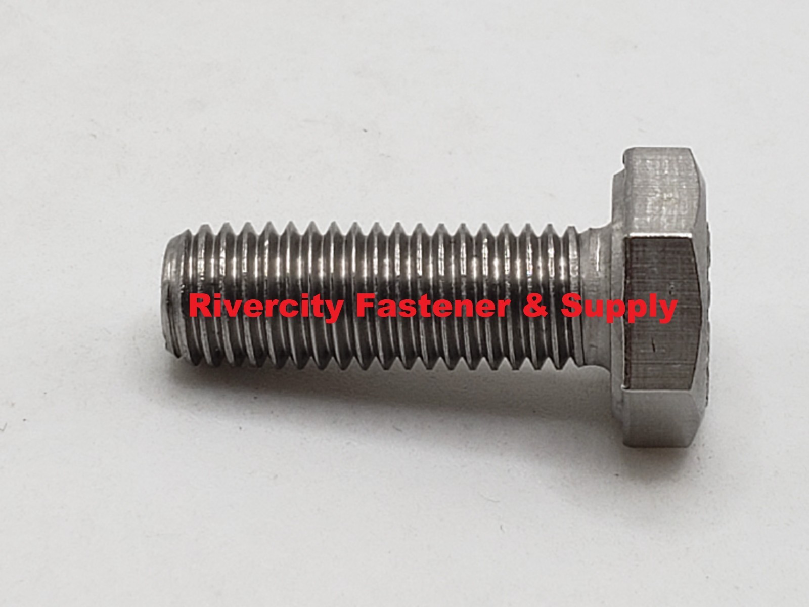 1/4-28×3/4 Stainless Steel Hex Head Cap Screws 1/4x28x3/4 Bolts 1/4×28 x 3/4