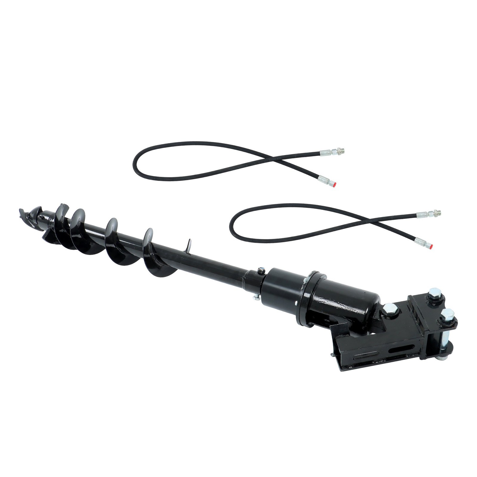 150mm 5.9inch Diameter Auger Drill Attachment with Hoses for Mini Excavator