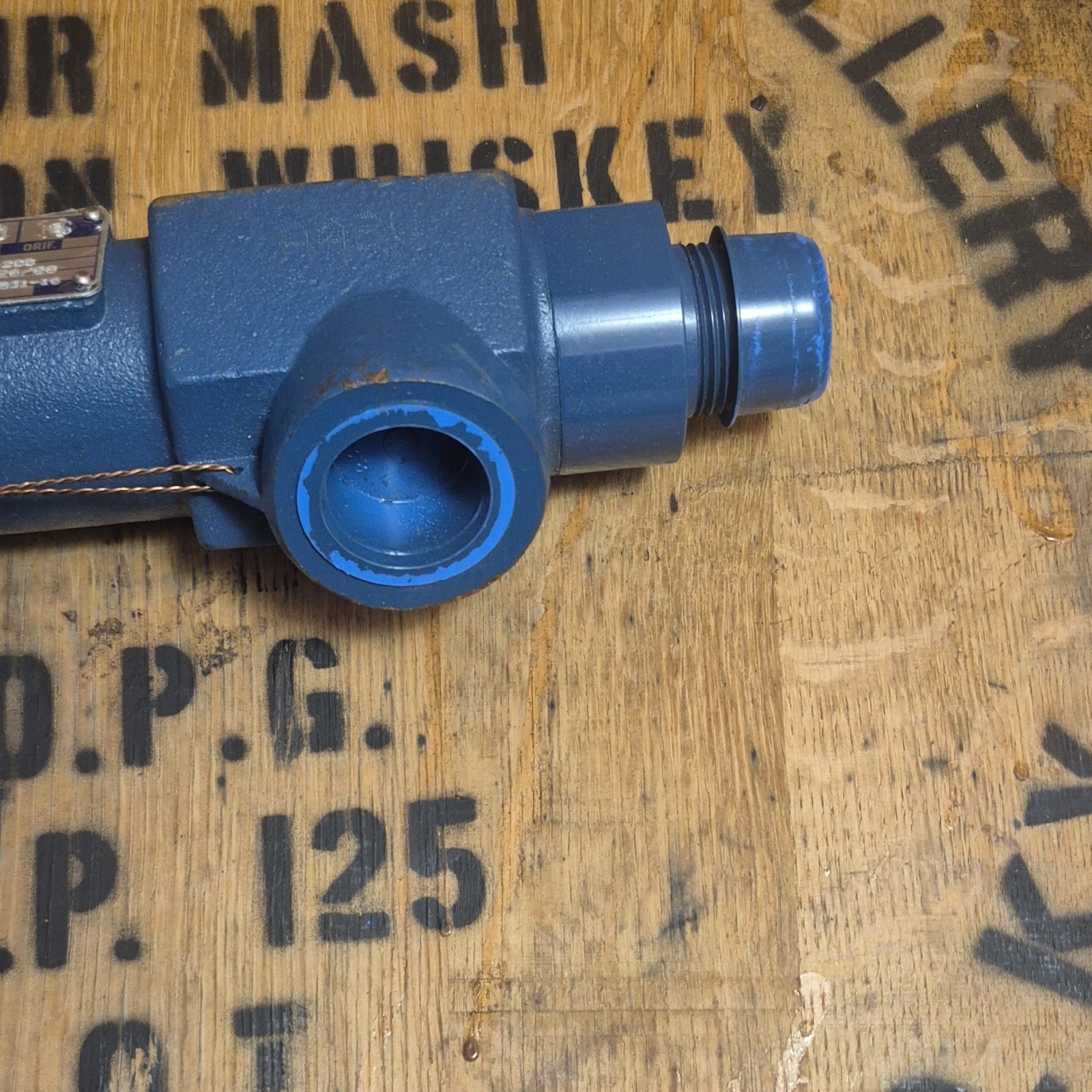 WellMark W9501-RSA 1″ Carbon Steel Safety Relief Valve 95 PSI Air Water