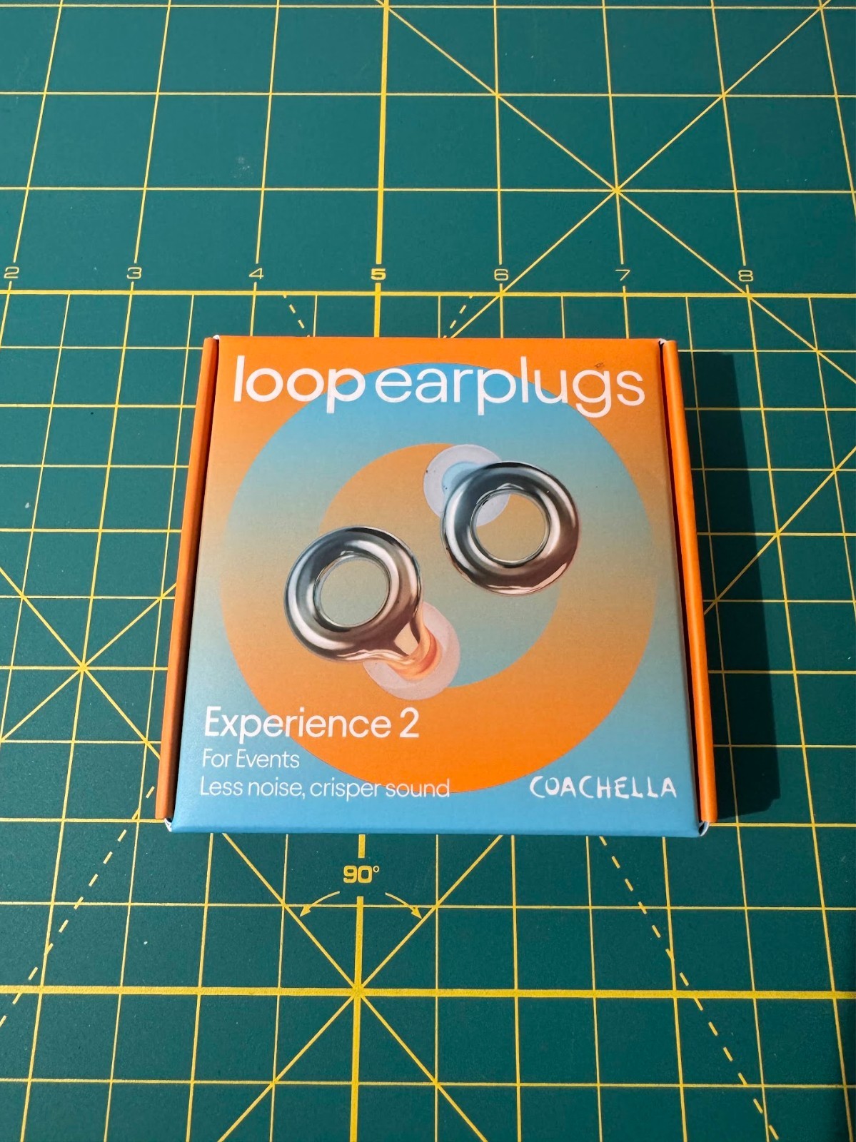 Loop x Coachella Experience 2 Earplugs for Live Events, Concerts New/Sealed