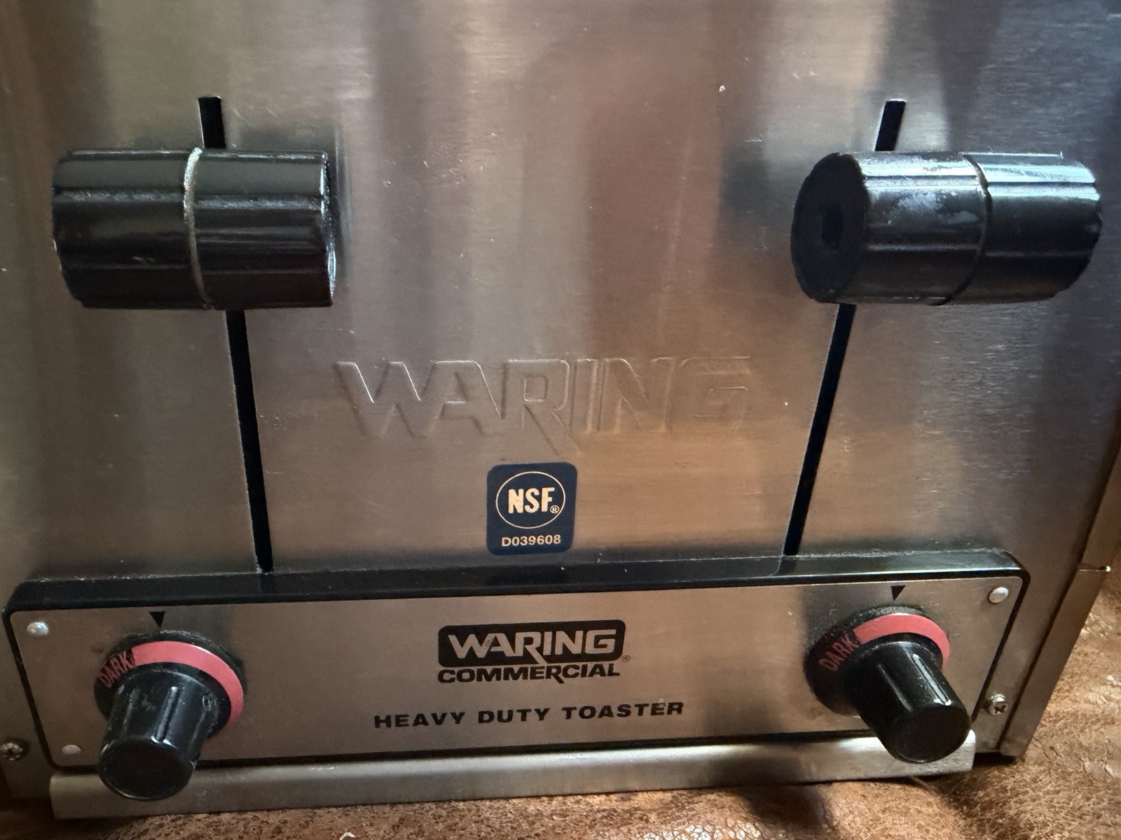 WARING Commercial Toaster Heavy Duty 4 Slot Combination Model WCT810