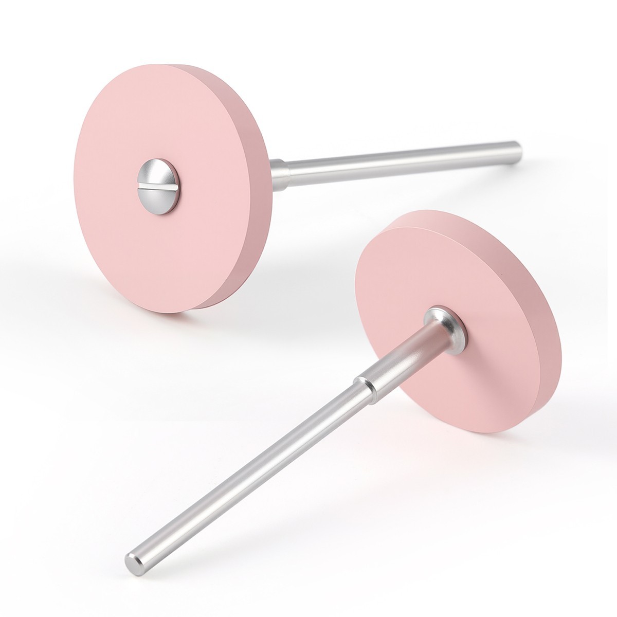 20 pcs +2 mandrel AZDENT Dental Silicone Rubber Polishing Wheels Point Polisher
