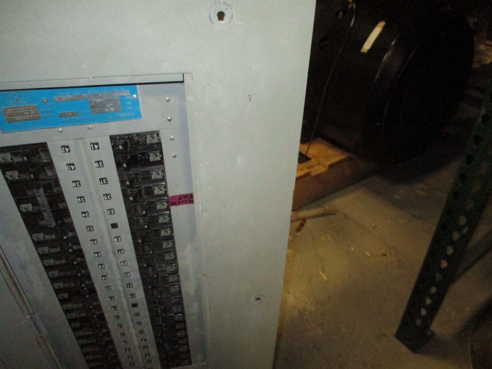 ITE Main Breaker Circuit Breaker Panel NLAB 100A Main 120/208V 3Ph 4W Used