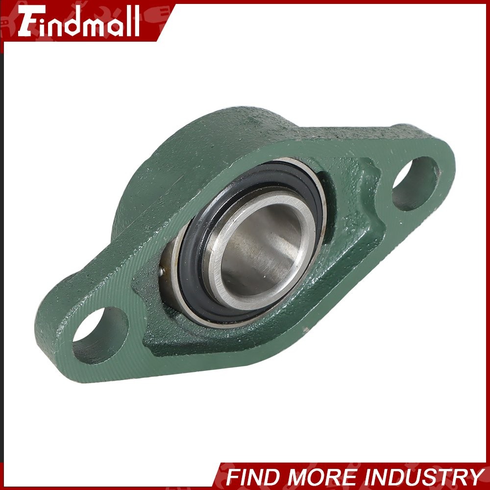 10 PCS UCFL205-16 Pillow Block Flange Bearing 1″ Bore 2 Bolt Solid Base