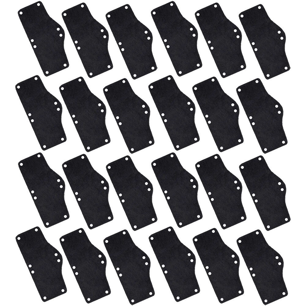 24PCS Hard Hat Accessories Terry Cloth Hard Hat Sweatband Reusable Snap on Sweat