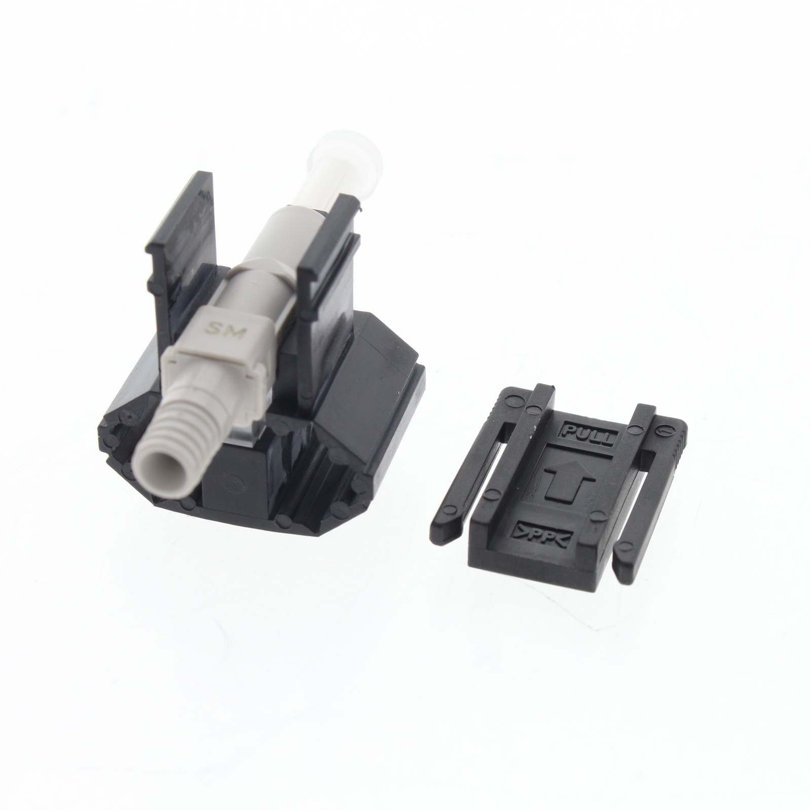 Leviton- BLACK Pre-Polished Fiber Cnnctr St. Single-Mode