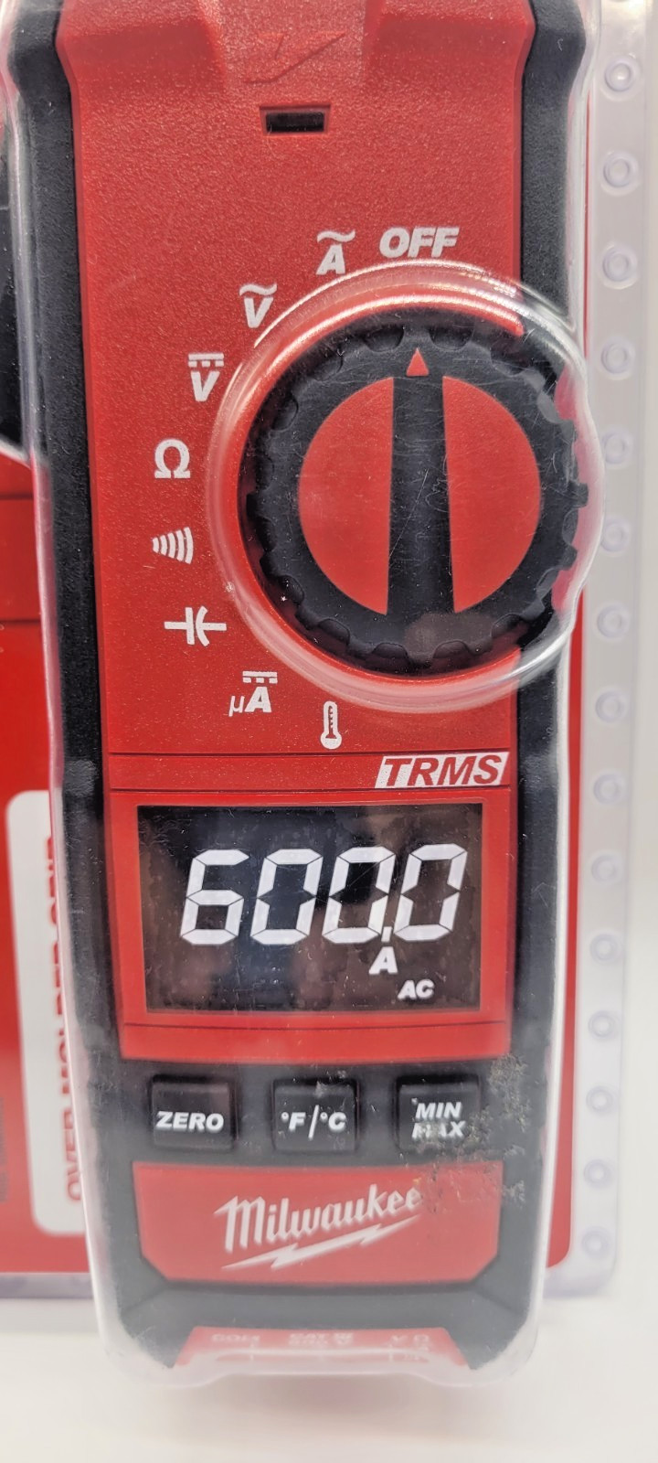 Milwaukee 2236-20 Clamp Meter for HVAC/R – Red