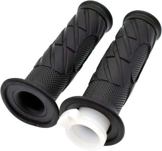 7/8 Inch 22mm Twist Throttle Accelerator Handle Grips and 75″ Long Throttle Cabl