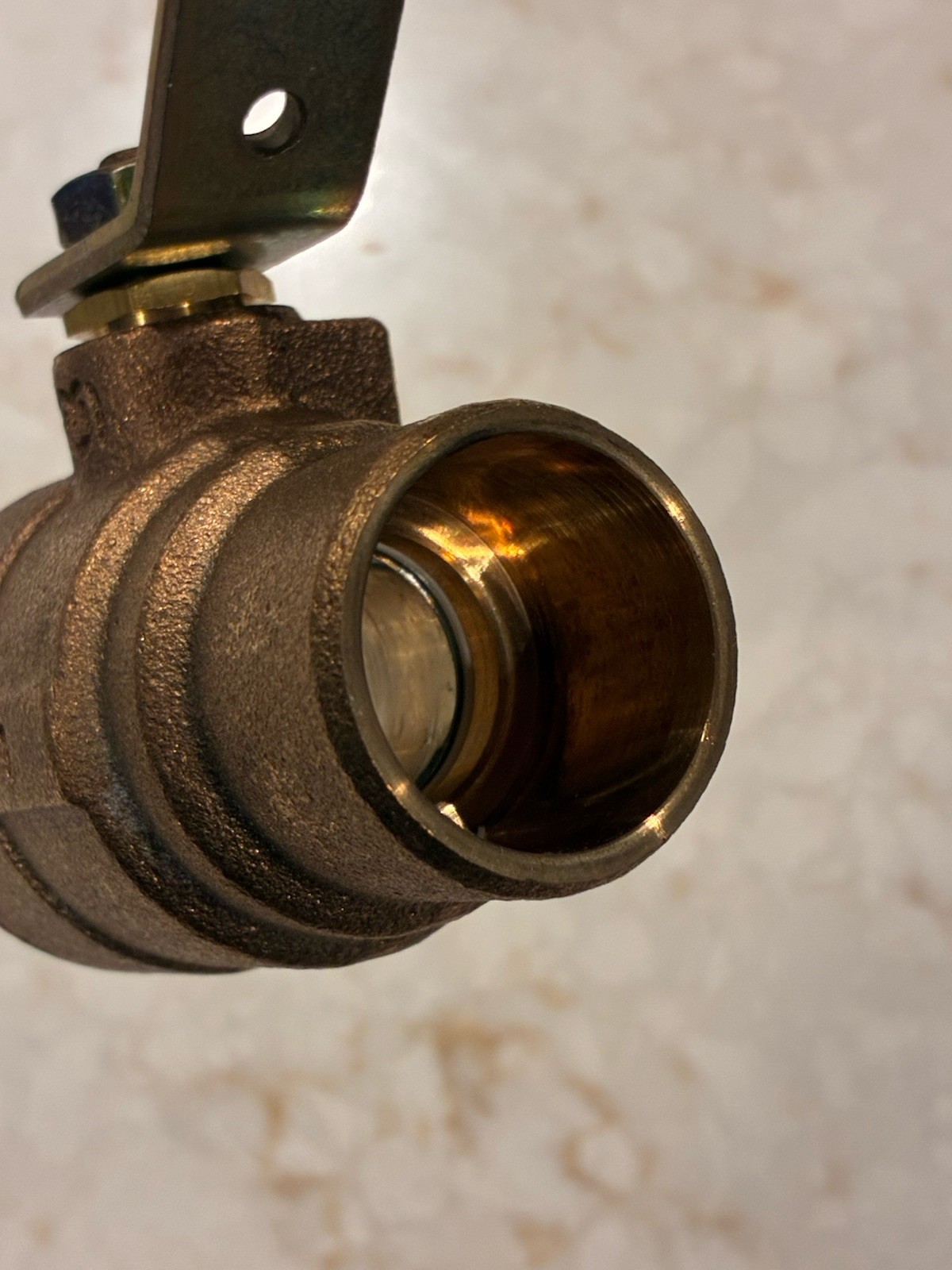 (Box 6) 1” Sweat Std. Port Lead-Free Bronze Brass Ball Valves 600 WOG, 150 WSP