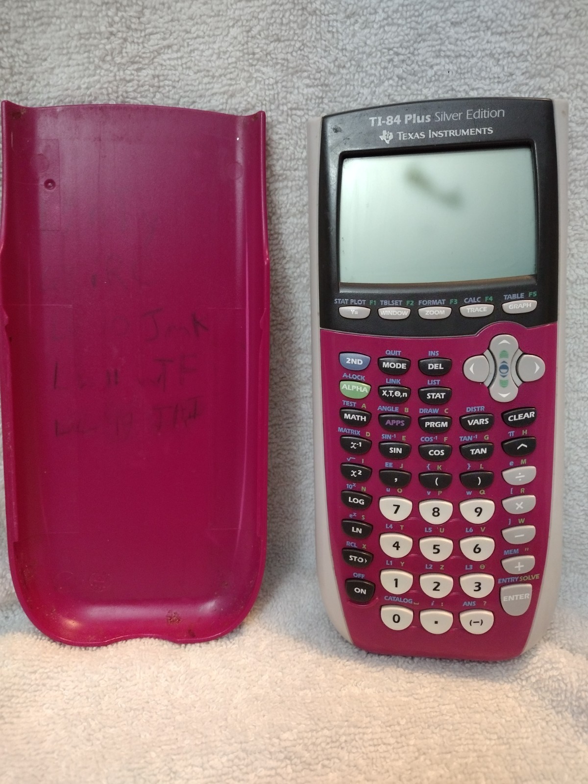 Texas Instruments TI-84 Plus C Silver Edition Graphing Calculator – Pink