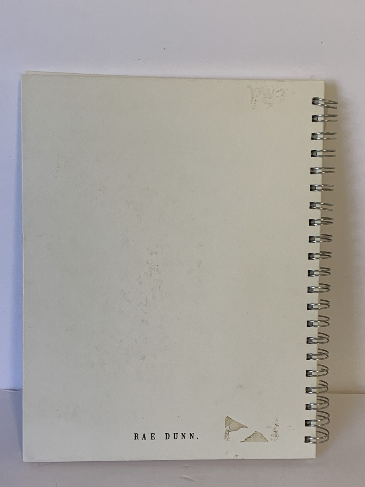 Rae Dunn NOTE BOOK Spiral Journal Notebook Lined Pages Minimalist Decor Accent