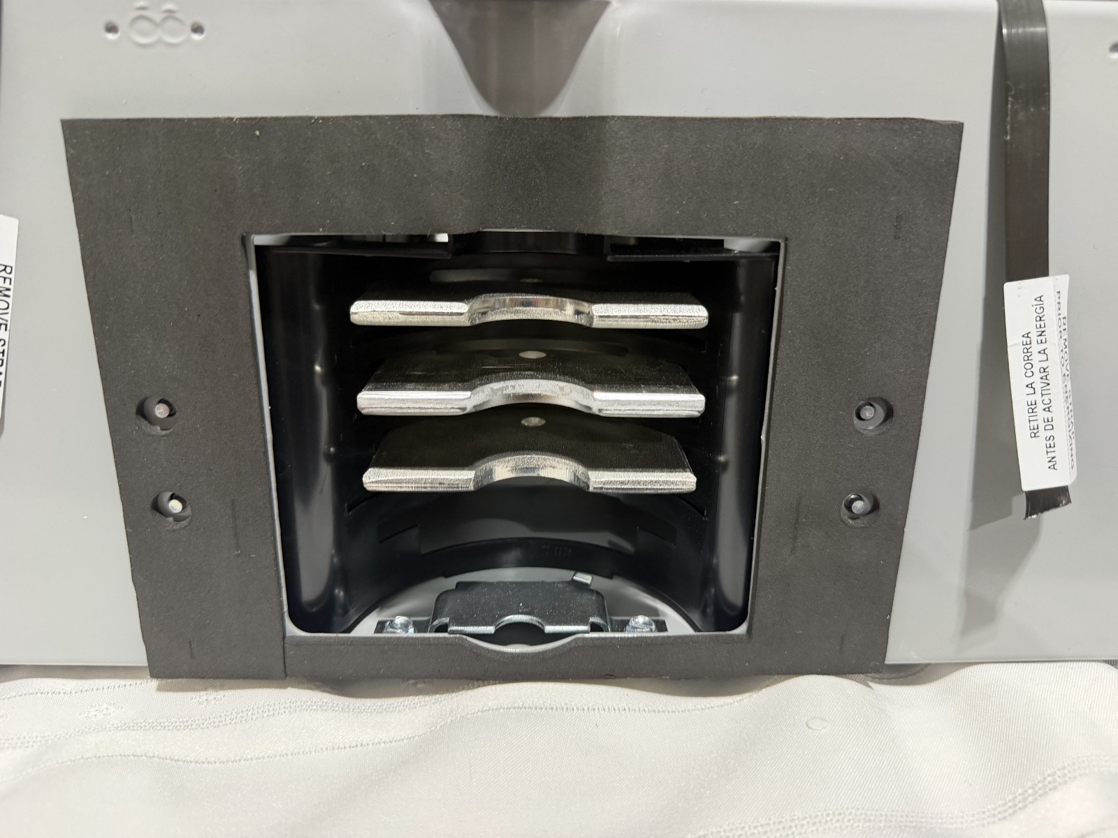 Siemens WMM31125 Power Mod 3-Gang 125A 1200A Bus 240V 4-Jaw Ring Meter Stack 1PH