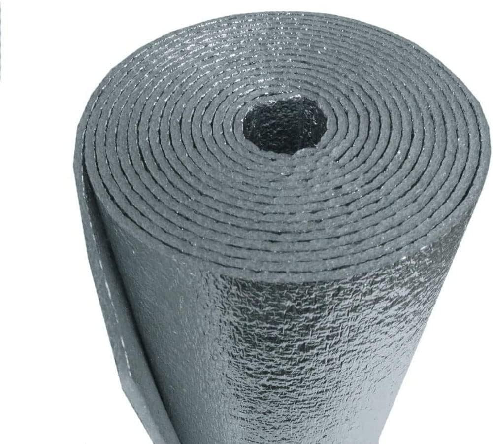 US ENERGY PRODUCTS Pro 10mm Foil with Core Foam – Radiant Barrier, 48″x25ft