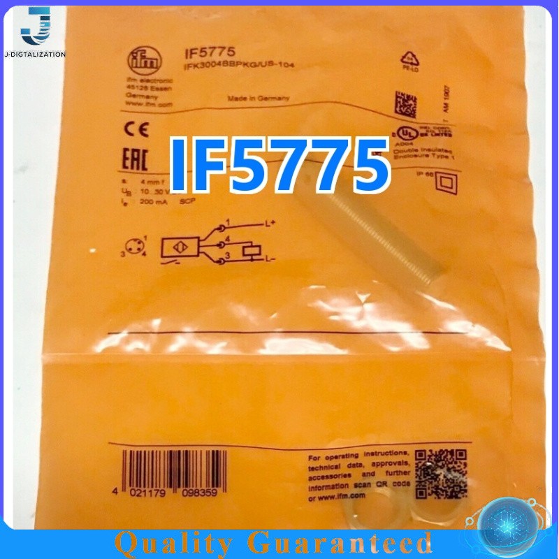 IF5775 1PCS Brand New IFM IF5775 Proximity Switch Sensor One-year Warranty