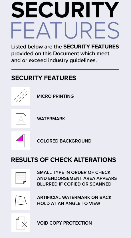 Printed Business Checks – QuickBooks Compatible – Check on Top – Blue Marble