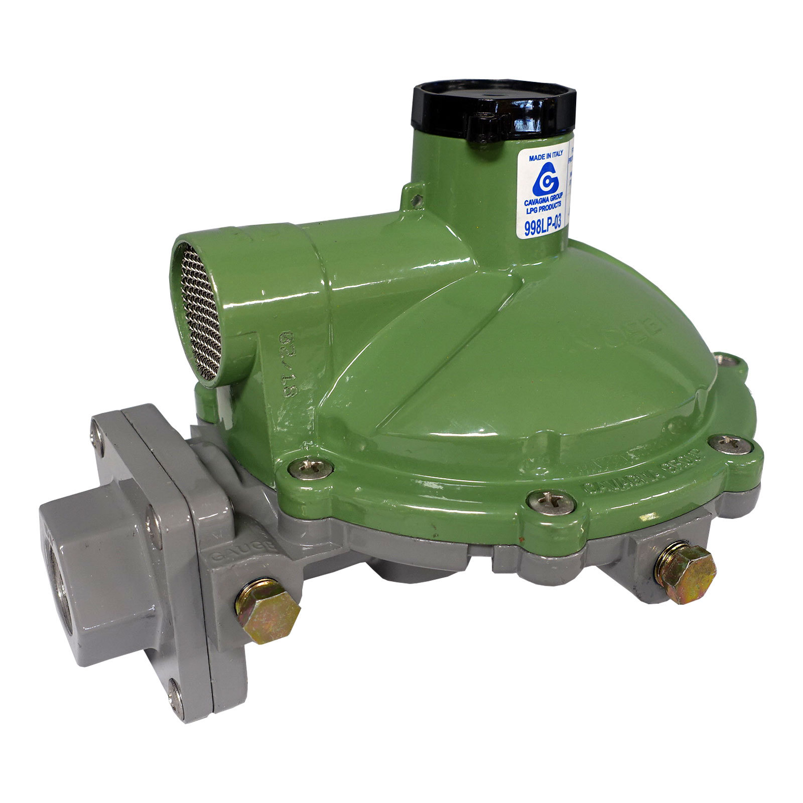 Cavagna Kosan Regulator Home Propane Supply Kit 984HP-04 998LP-22 1/2″ Outlet