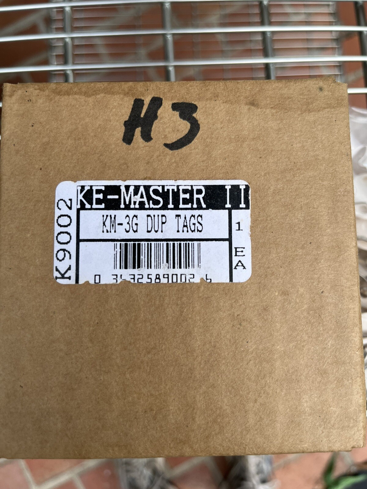 KE-MASTER II KM-3G DUP TAGS – KEY TAGS 100-PACK – NIB/NOS