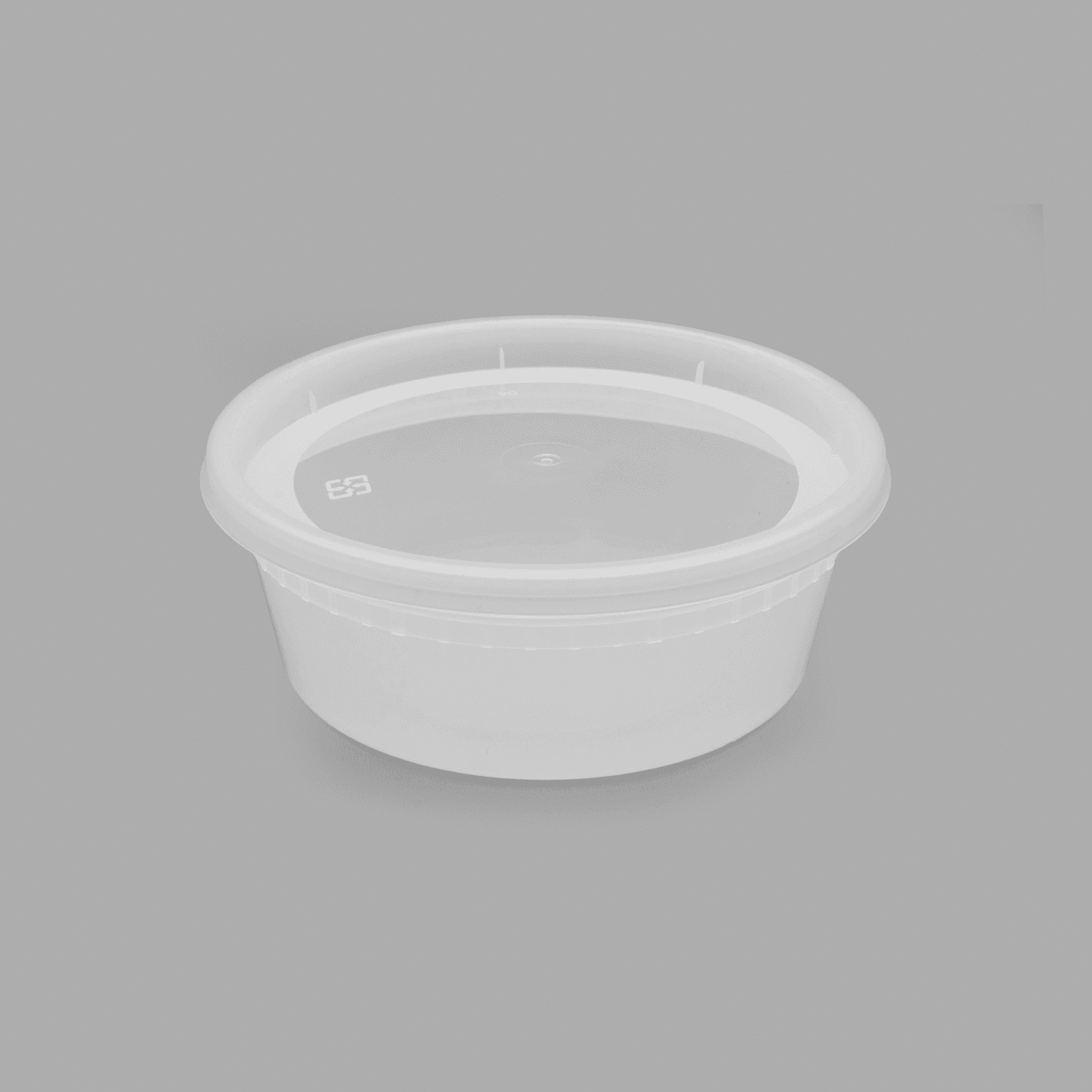Karat 8oz PP Plastic Injection Molded Deli Containers & Lids – 240ct,FP-IMDC8-PP