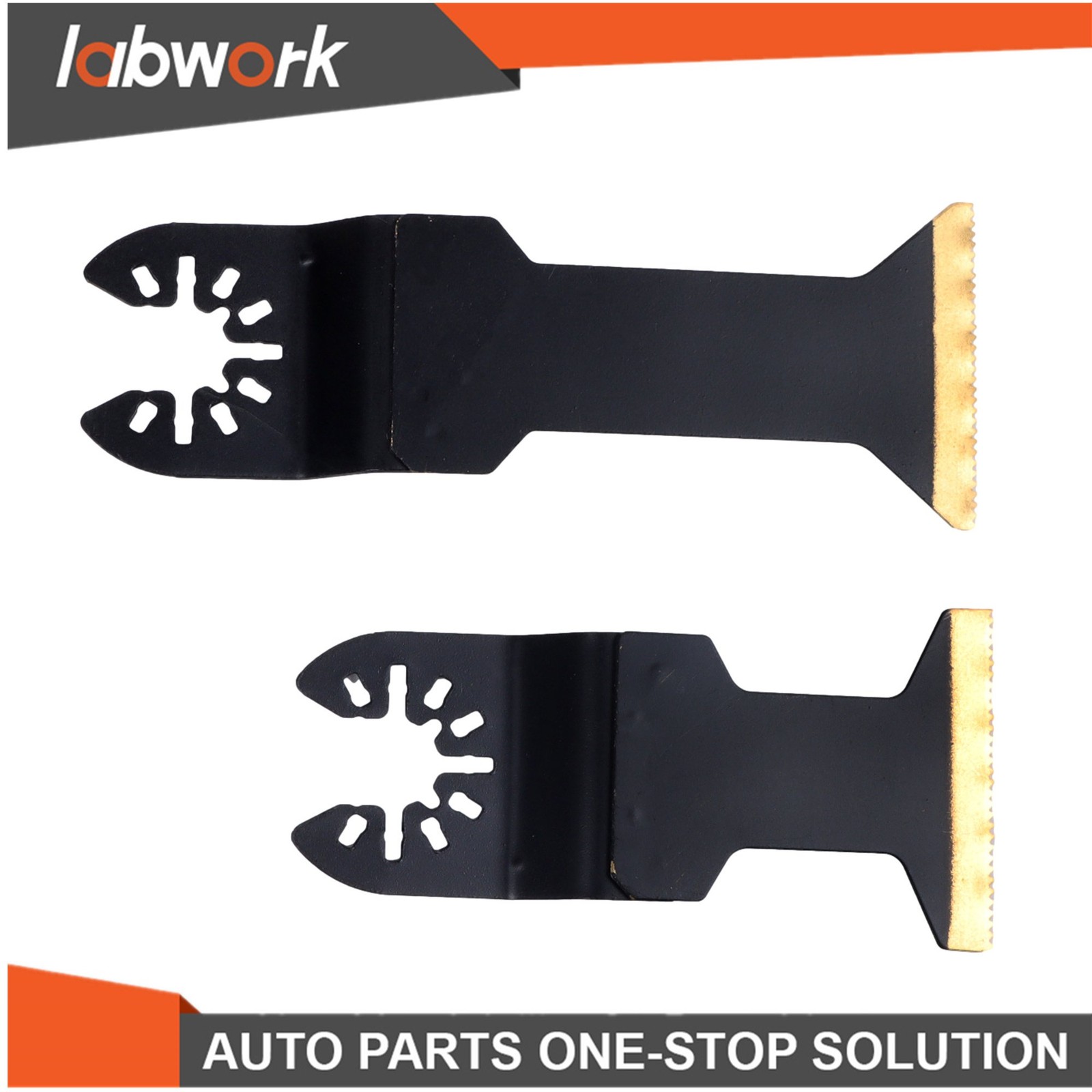 Labwork 12 Pcs Titanium Oscillating Saw Blades Extended Metal Cutting Blades