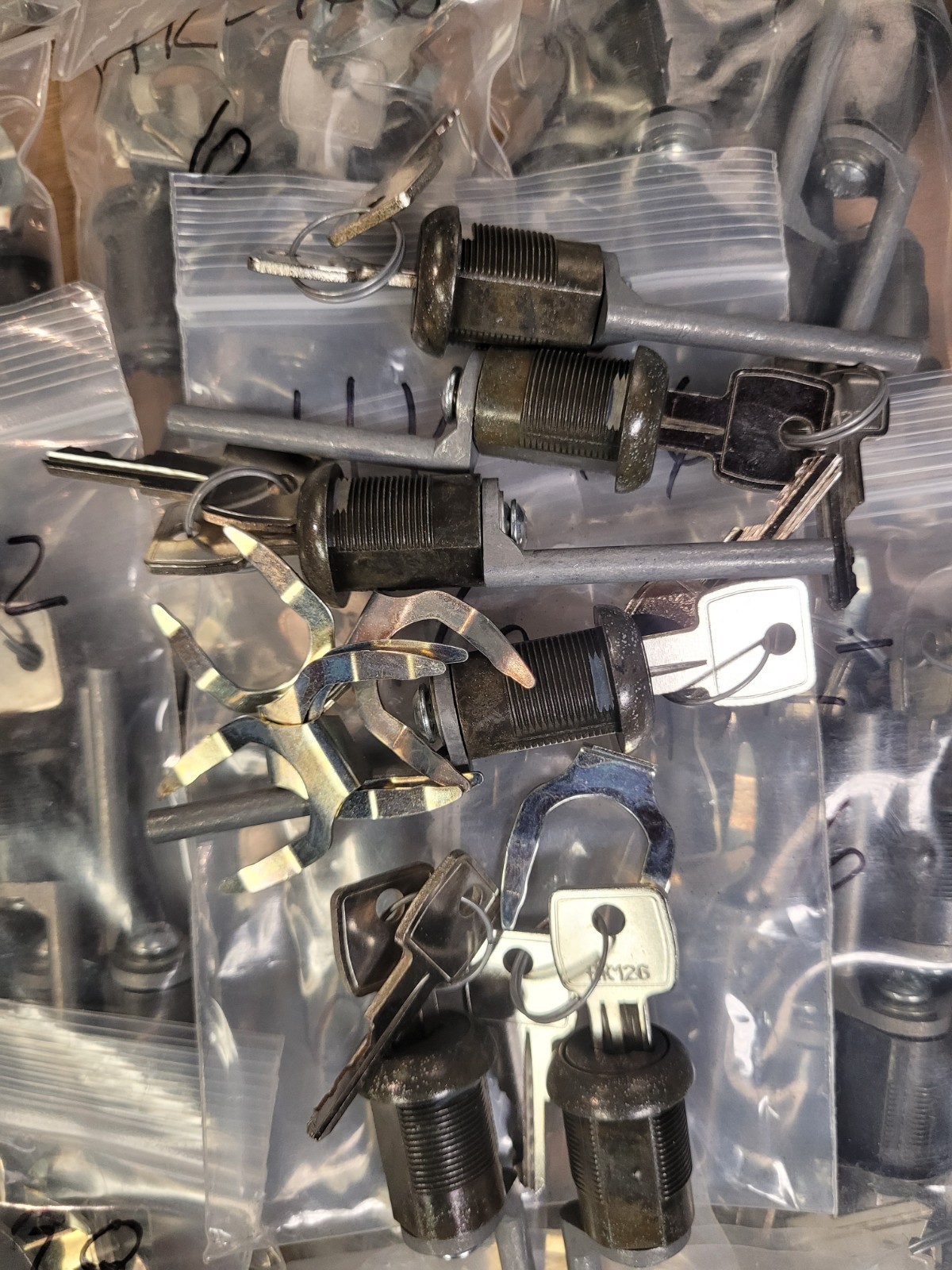 large lot of HK office furniture locks 300 locks drawer cabinet locks