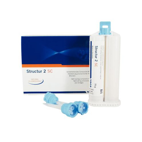 Voco 1482 Structur 2 SC Temporary Crown & Bridge Cartridge 75g B1 EXP Jan 2027