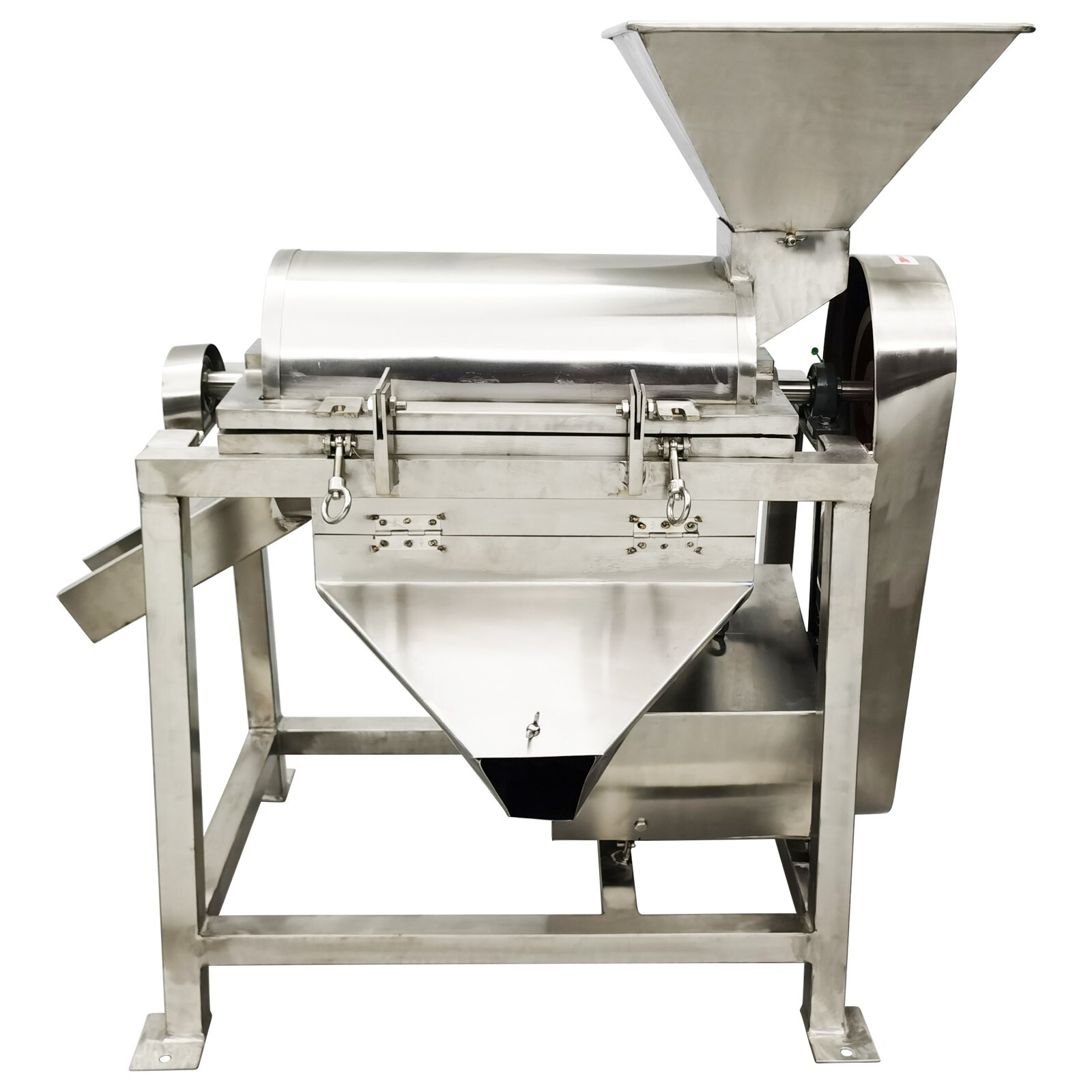 220V 3PH Auto Spiral Fruit and Vegetable Crushing and Beater 0.5T/H Sieve 0.12″