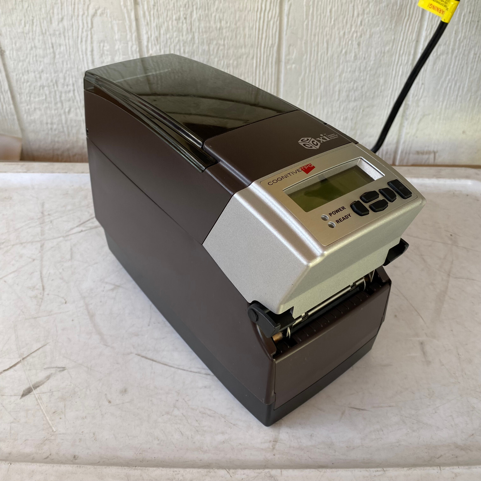Cognitive TPG CXT2-1300 Thermal Barcode Label Printer Sold As Is