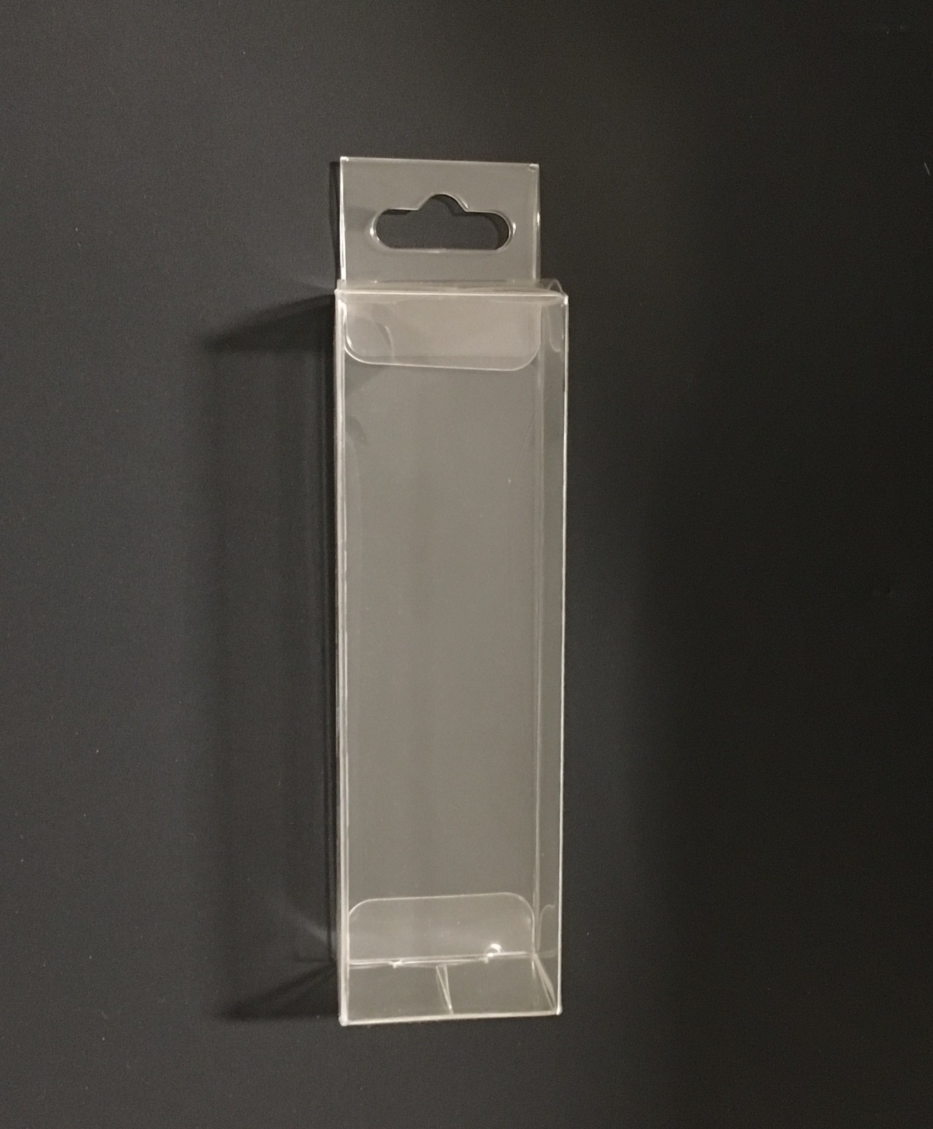 25 Clear Plastic PET Boxes Fishing Lures Wedding Crafts Display Box 1.5X1.25X 7