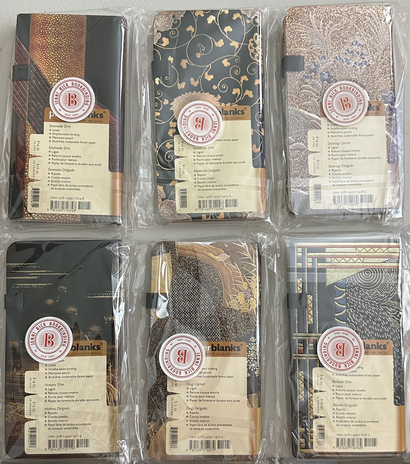 Paperblanks Notebook Bundle Brand New Lot of 6