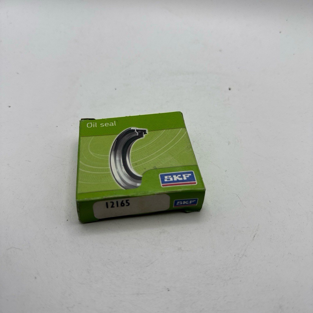 SKF Oil Seal Shaft 1.219″ OD 1.979″ 12165 Improved Heat Resistance Auxiliary Lip