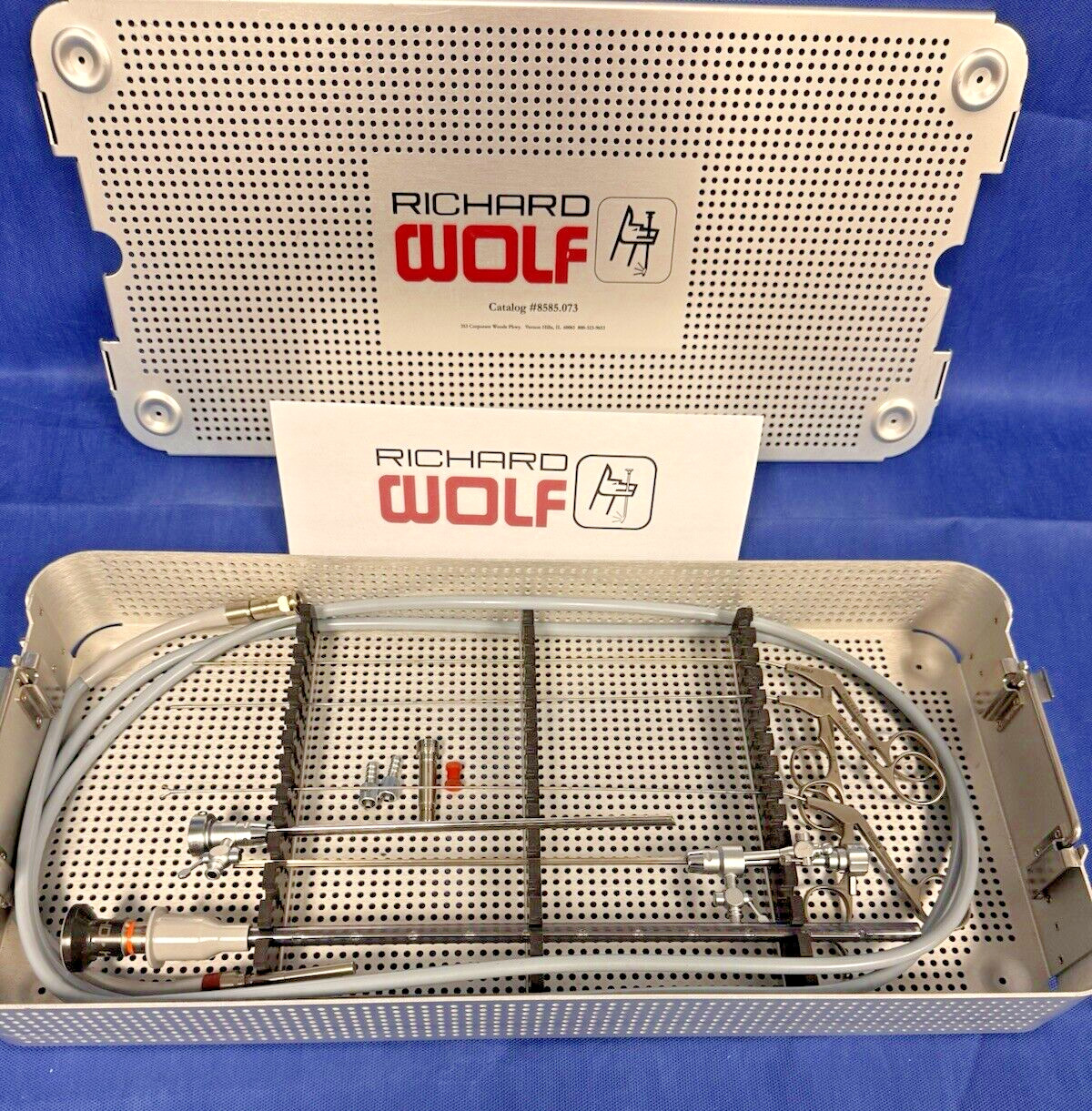 ✅Wolf 8974.412 – 12 degree Panovision Continuous Flow Operative Hysteroscopy Set