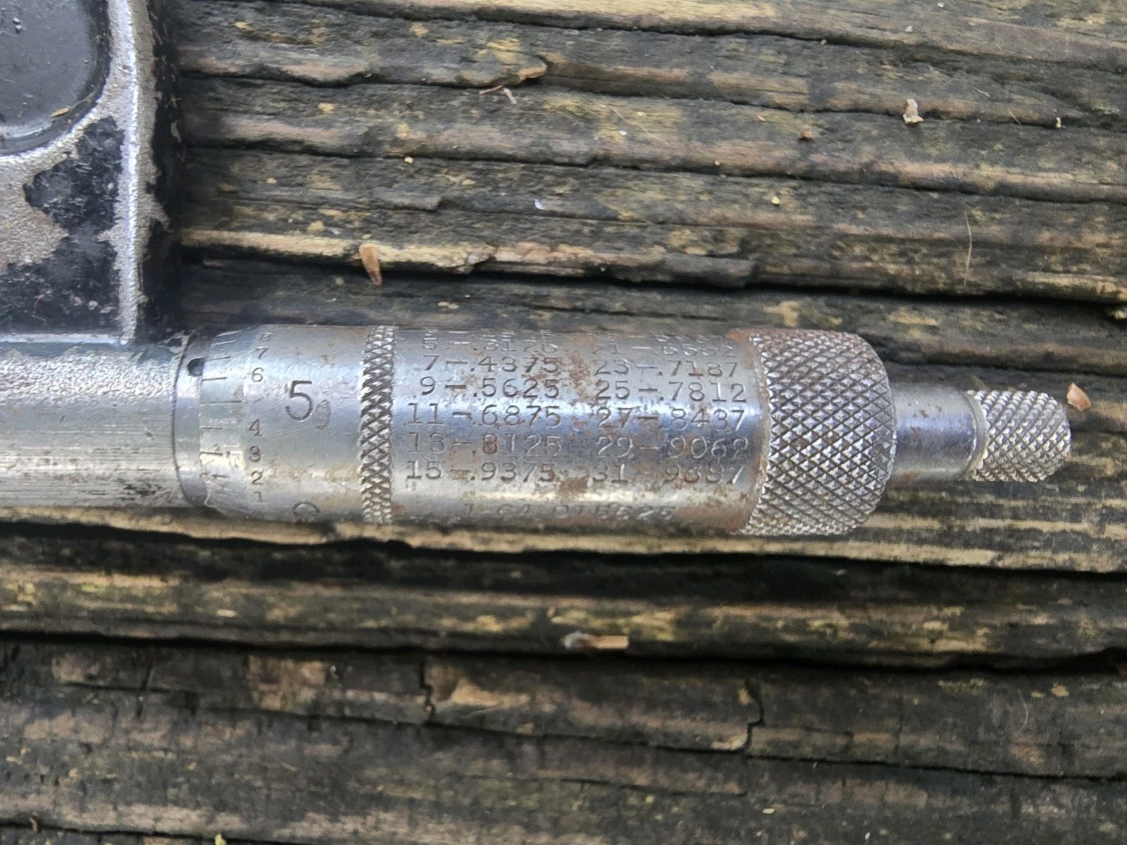 Vintage L.S. Starrett Co. No. 436 + 201 Outside Micrometer Original Wooden Box