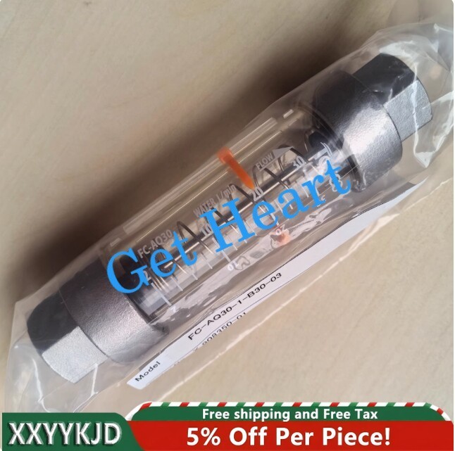 NEW FIT Flow Meter FC-AQ30-1-B30-03 2-30L/min 1/2 Caliber Connector FedEx or DHL