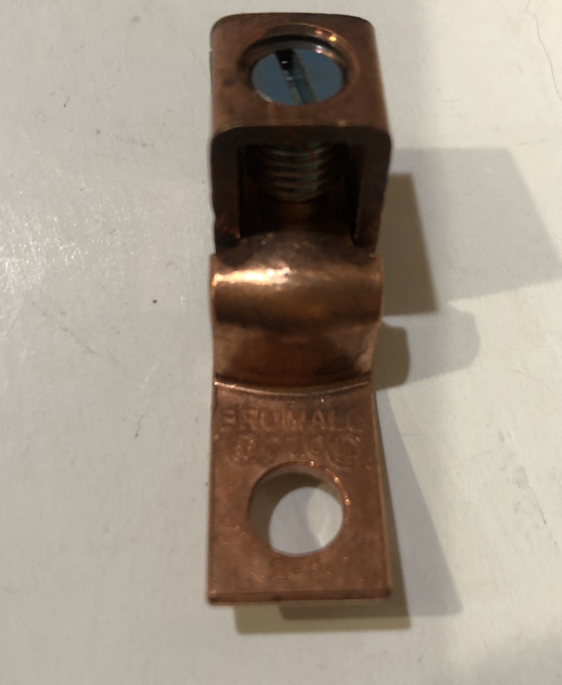 NSI Industries DE-705 Offset Copper Single Mechanical Lugs 2-8 AWG Lot 92 NEW