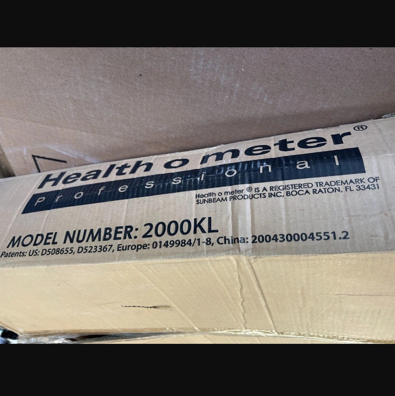 Health O Meter Professional 2000KL Patient Lift Scale New Open Box Never Used